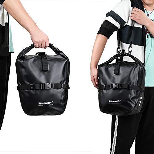 Waterproof 20L Bike Pannier Rear Seat Bag for Cycling Travel B777764