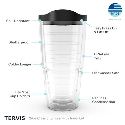 Double Walled Insulated Tumbler Travel Cup, 16oz, 4pk R44925