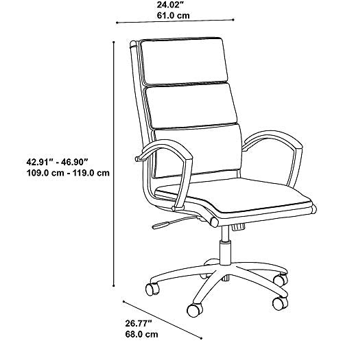 High Back Leather Executive Office Chair B2480