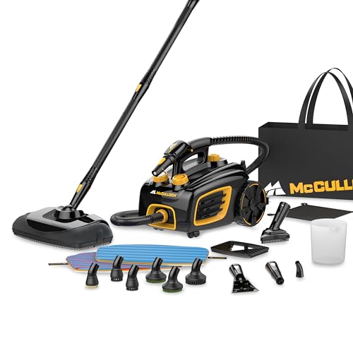 Handheld Steam Cleaner with 11 Accessories for Home, Tile, Grout, and Car Detailing K2885