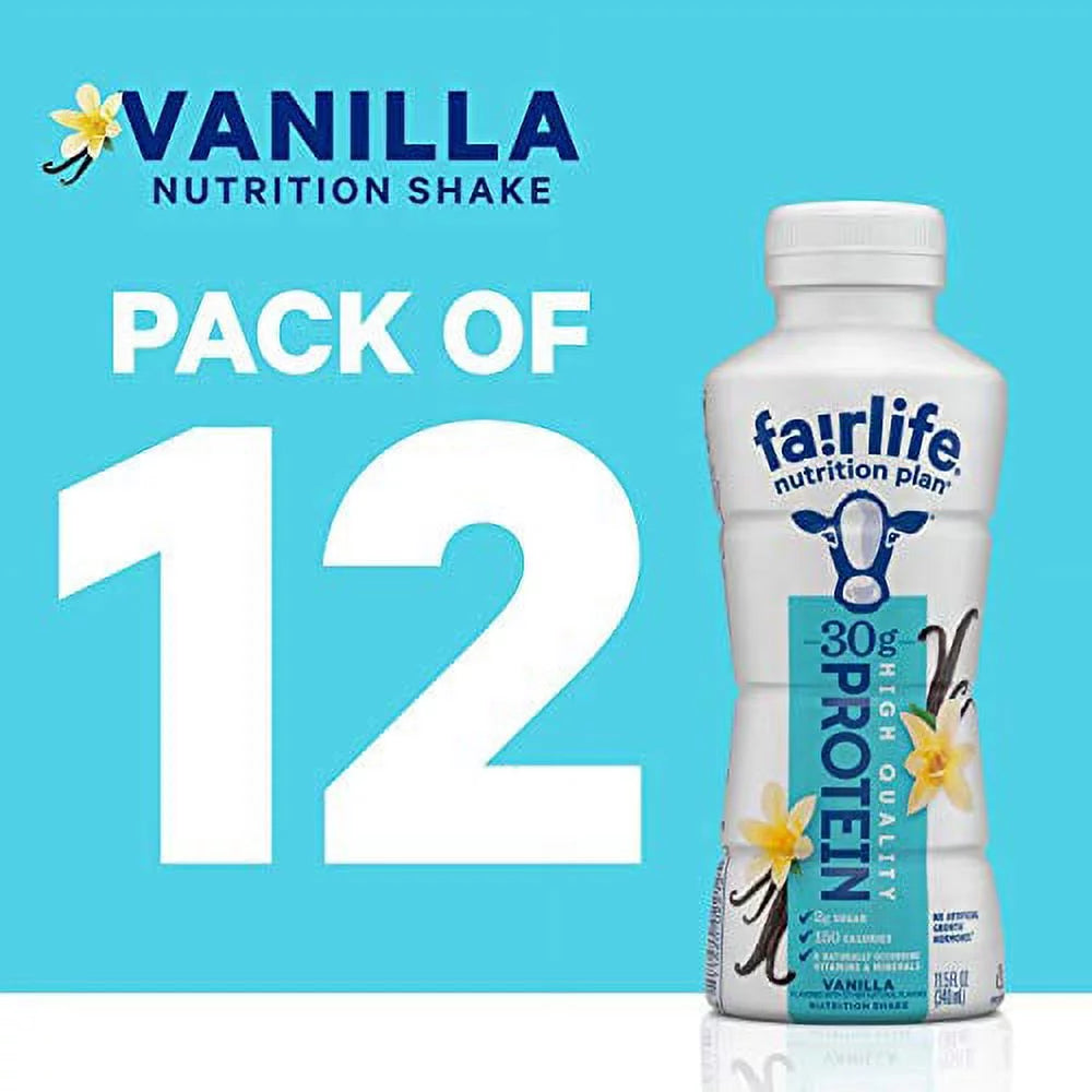 Vanilla Nutrition Shake 11.5 fl oz 12 Pack S15419