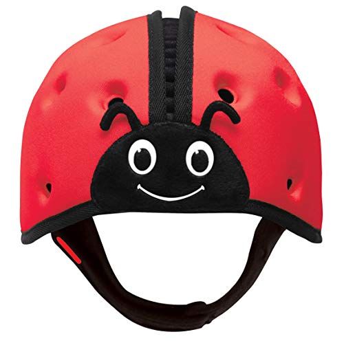 SafeheadBABY Award-Winning Infant Safety Helmet Baby Helmet for Crawling Walking Ultra-Lightweight Baby Head Protector Expandable and Breathable Toddler Head Protection Helmets - Tiger Orange