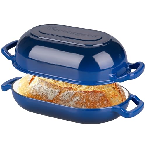 Enameled Cast Iron Dutch Oven with Lid for Bread Baking, 5QT M245