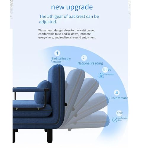 Sofa Bed Convertible Sleeper Chair with Washable Cover O564