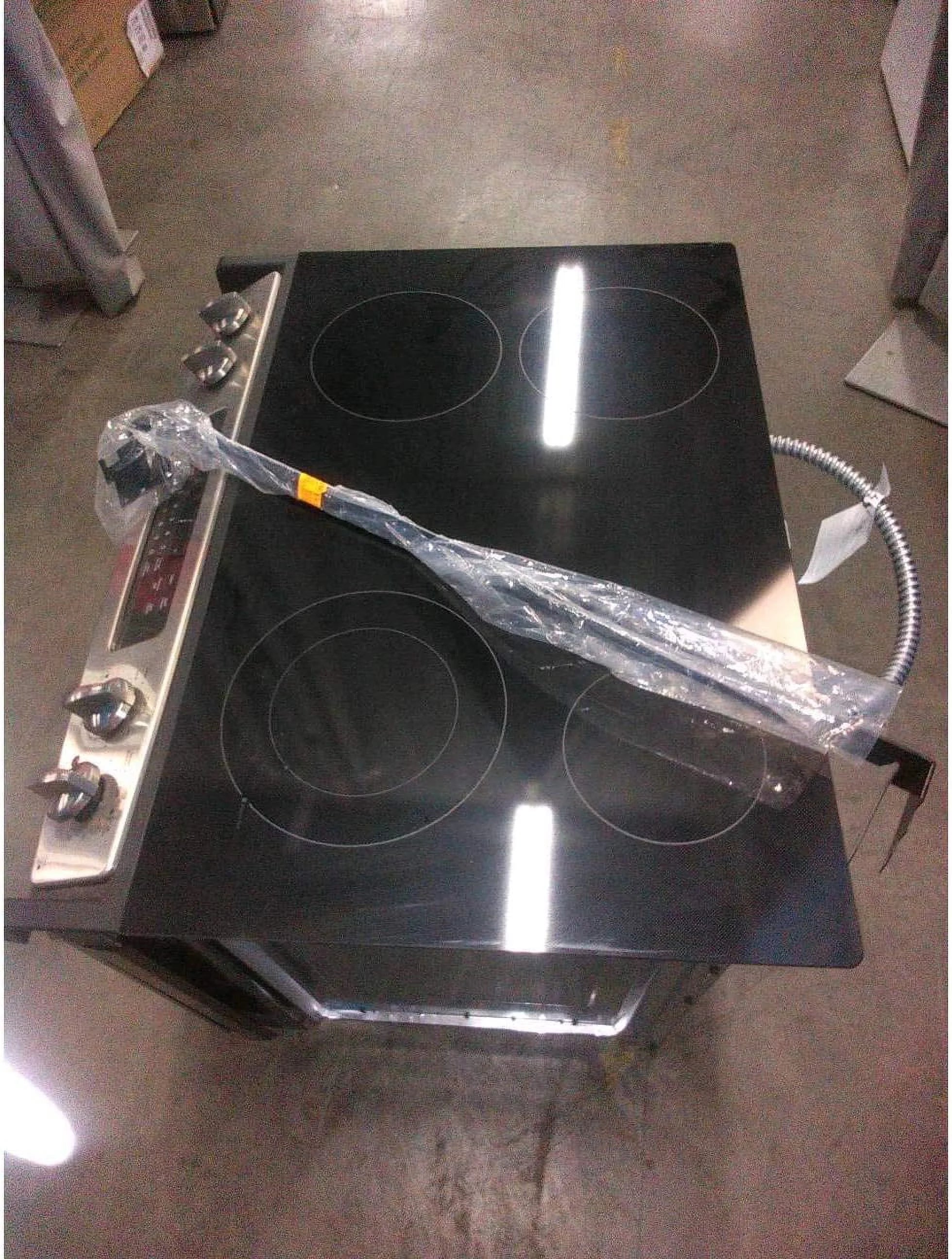 4.4 Cu.Ft. Stainless 4 Burner Drop-In Electric Range G36550