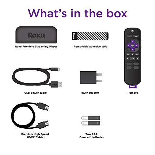 4K HDR Streaming Media Player with Remote and HDMI Cable K2688