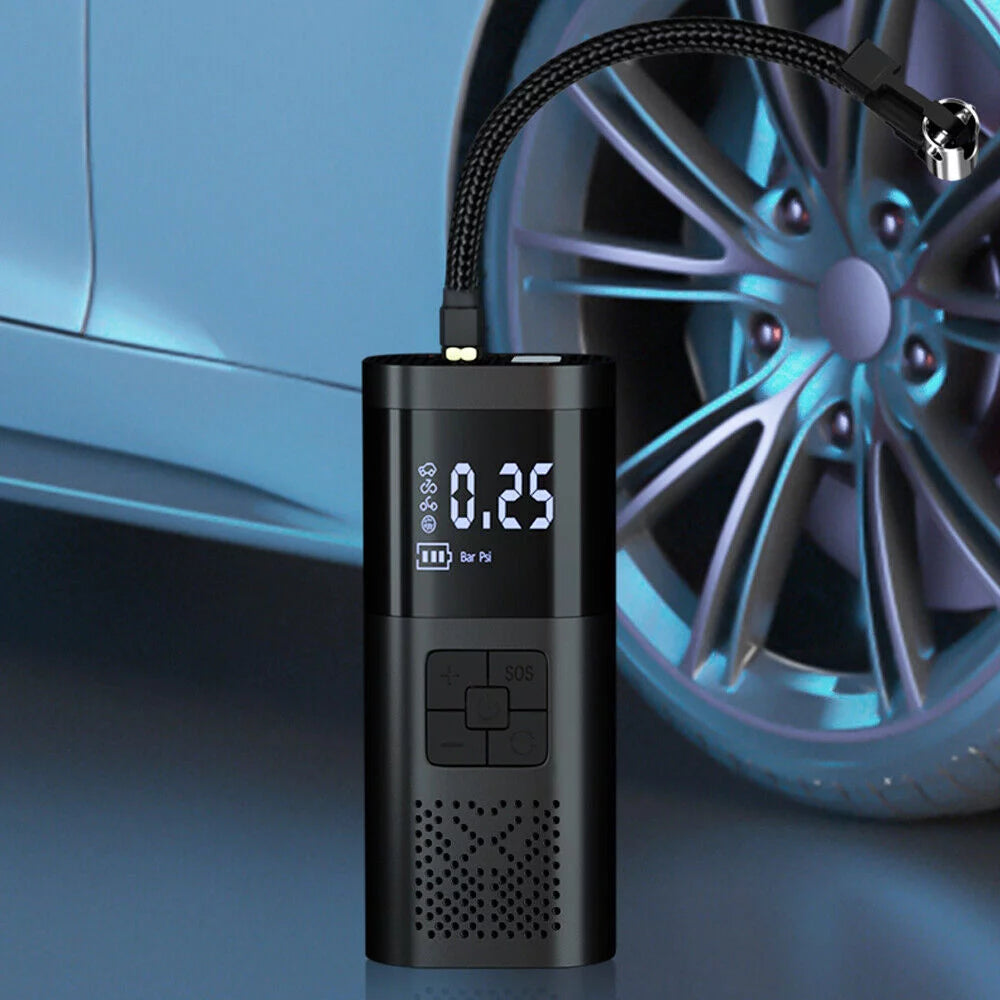 Portable 150PSI Digital Tire Inflator with LCD Air Pump Z589