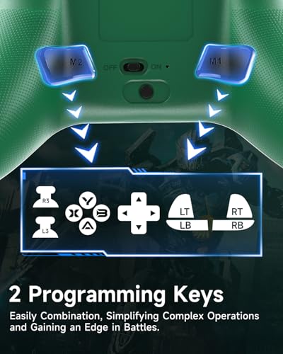 Wireless Bluetooth Controller with Hall Joysticks for PC, Android, Steam and Switch E86358