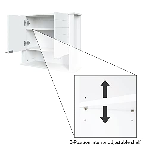 Grey Two-Door Wall Cabinet I744171