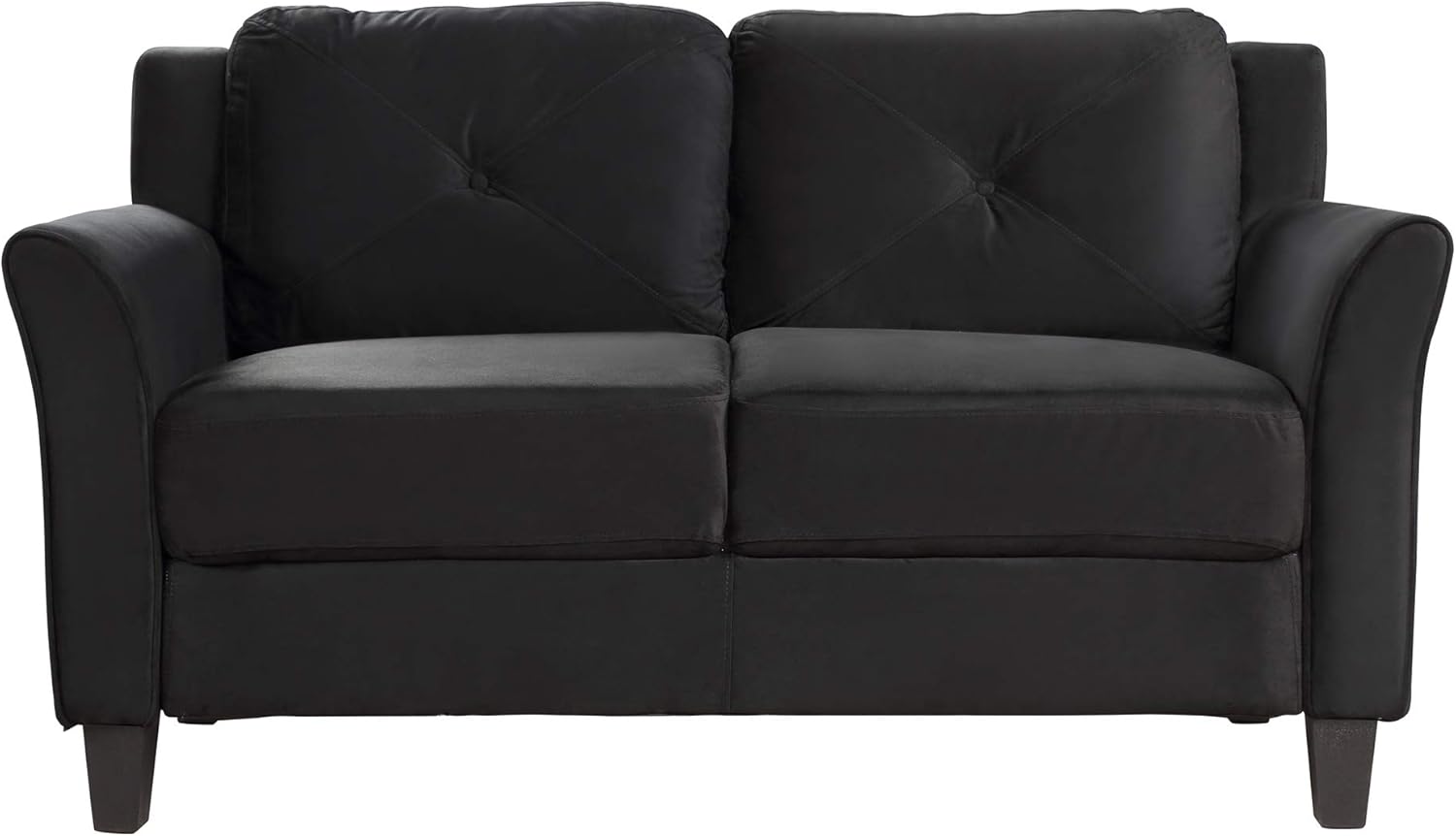 Button Tufted 3-Piece Living Room Sofa Set with Loveseat and Chair I85154