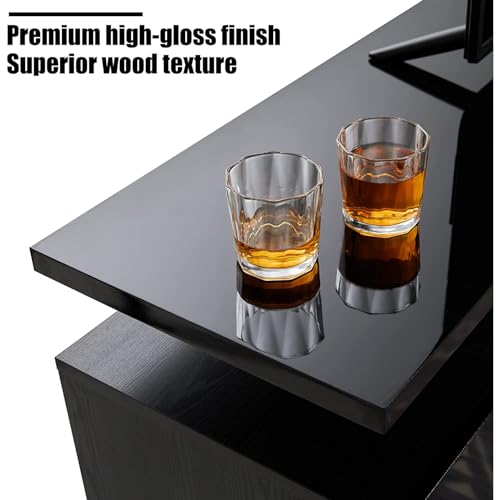 Fireplace TV Stand with 40" Fireplace, 80" Entertainment Center for TVs Up to 90" M79326