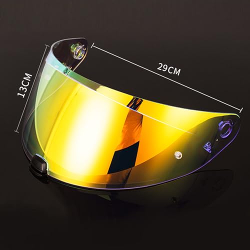 Replacement Helmet Visor with Anti-Fog and UV Protection R1994