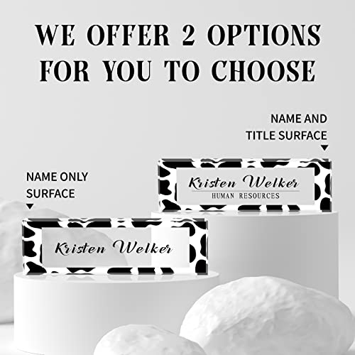 Acrylic Desk Name Plate Personalized Office Gift C5468