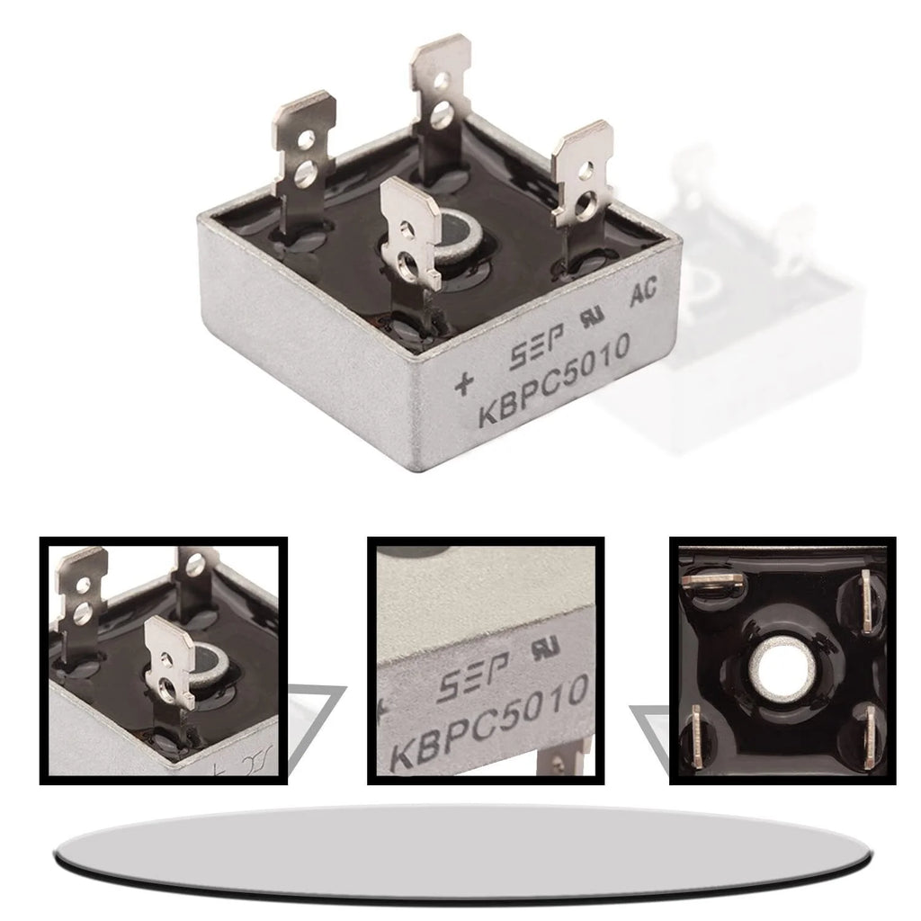 1000V 50A Metal Case Single Phase Diode Bridge Rectifier T70217