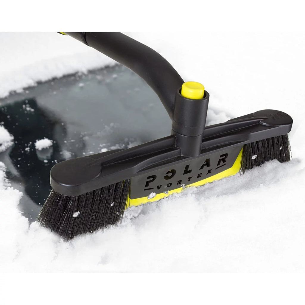Snow Broom and Scraper Black/Yellow O677