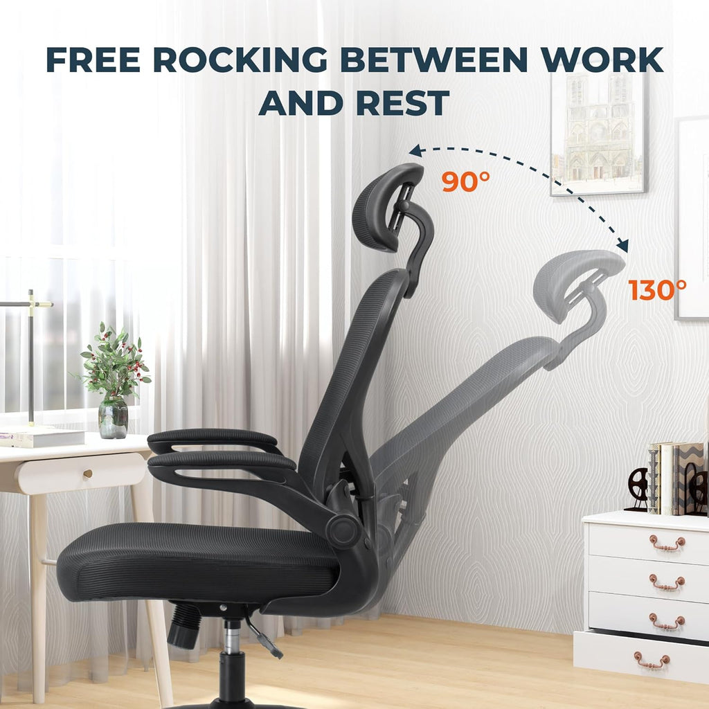 High Back Ergonomic Mesh Office Chair with Adjustable Lumbar Support P323