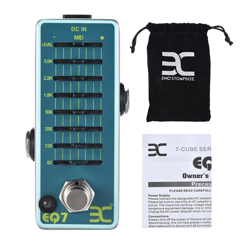 7-Band Guitar EQ Pedal True Bypass X926