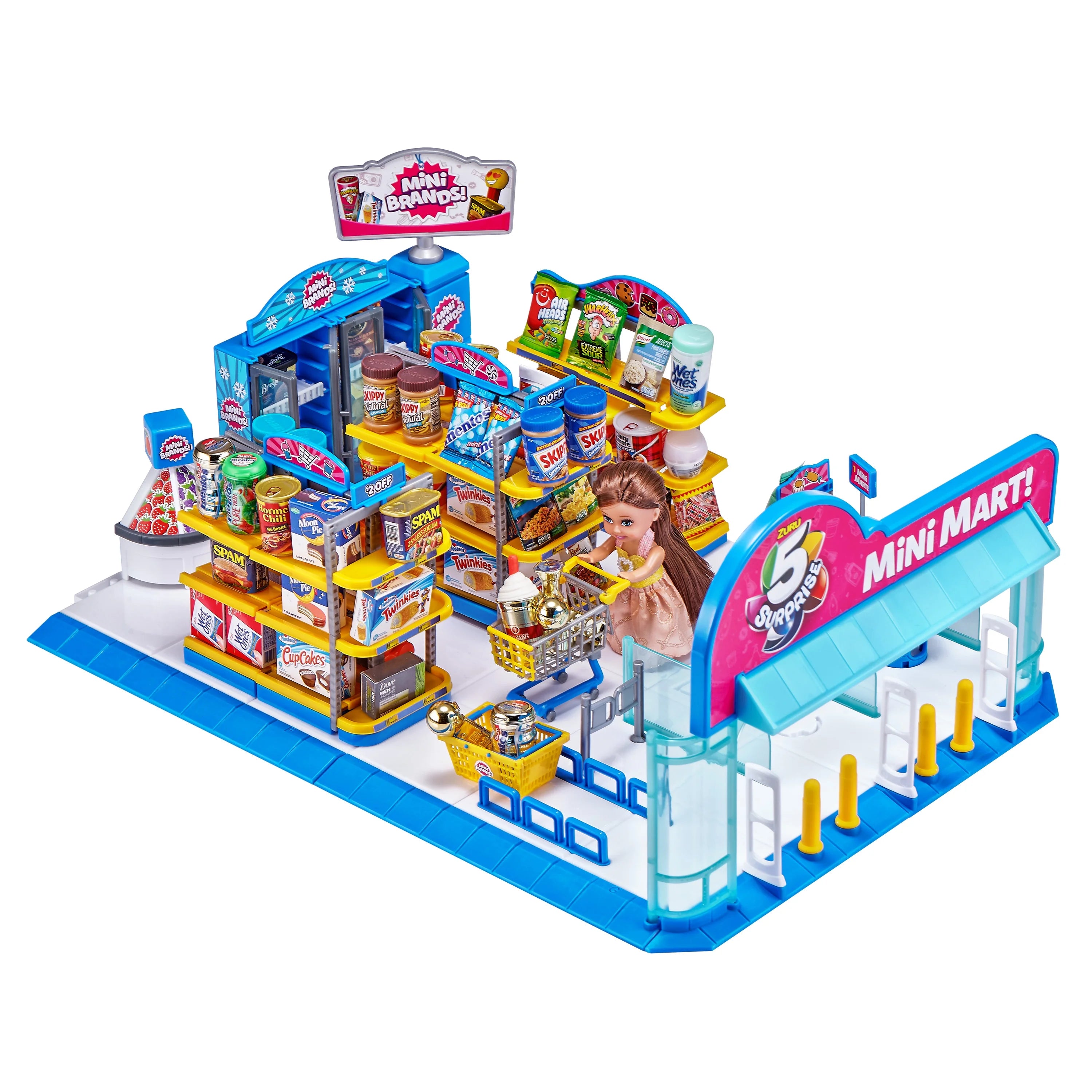 Electronic Mini Mart Playset with 4 Mystery Mini Brands L9801