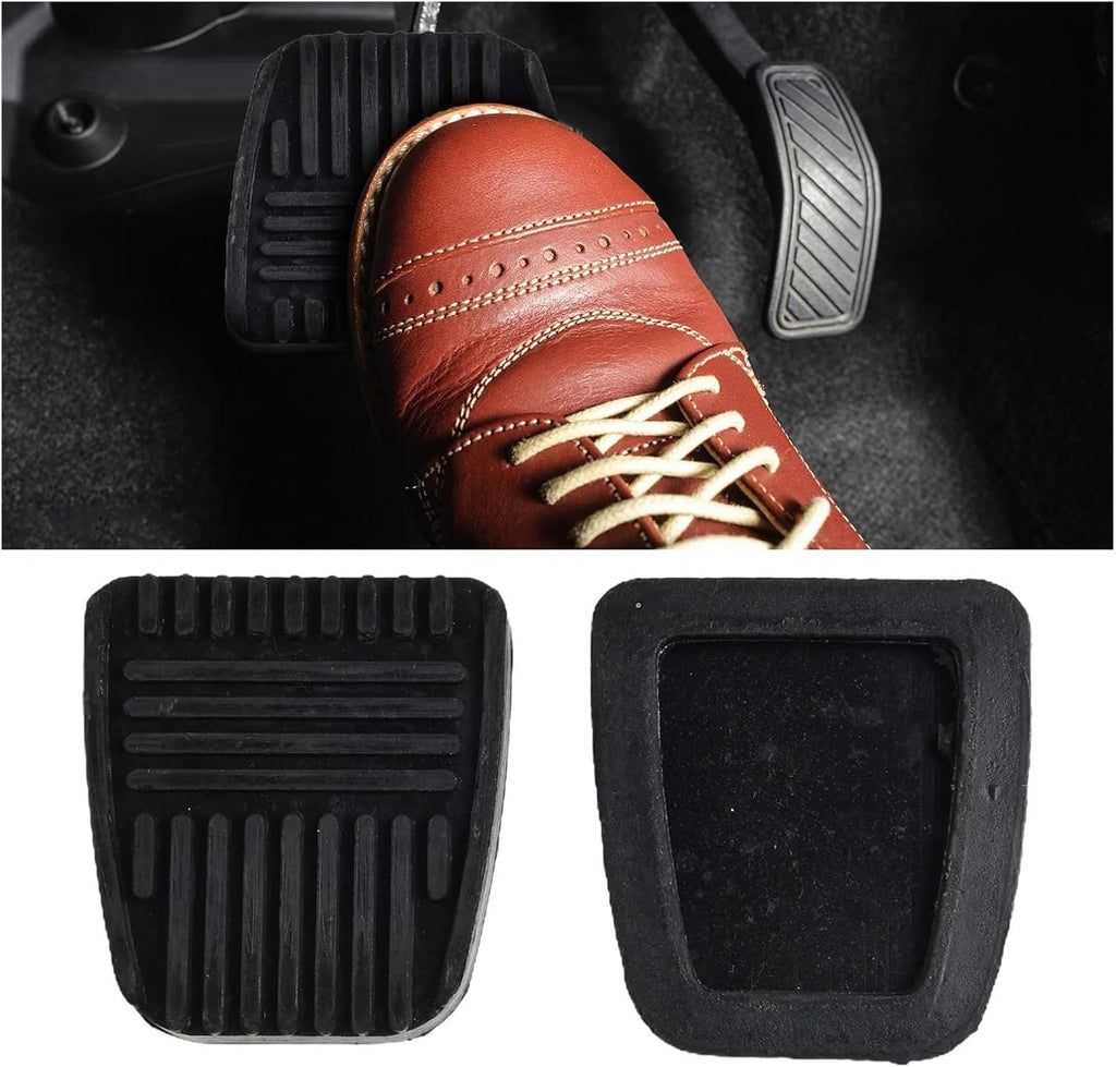 Car Rubber Clutch Brake Pedal Pads Covers for Nissan Sentra Frontier Pathfinder Y953