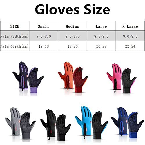 Waterproof Thermal Winter Gloves for Cycling Driving Motorcycle L355160