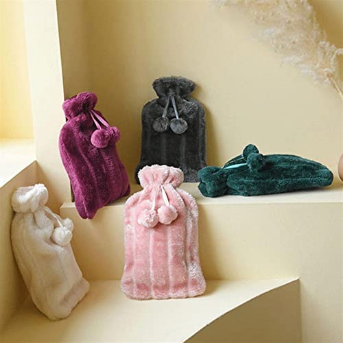 Hot Water Bottle with Rubber Cover for Hands and Feet G863968