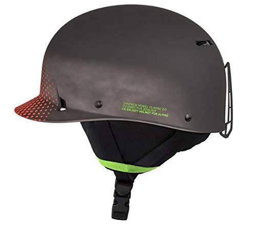 Ultra Low Profile Fit Snow Helmet for Skiers and Snowboarders J112710