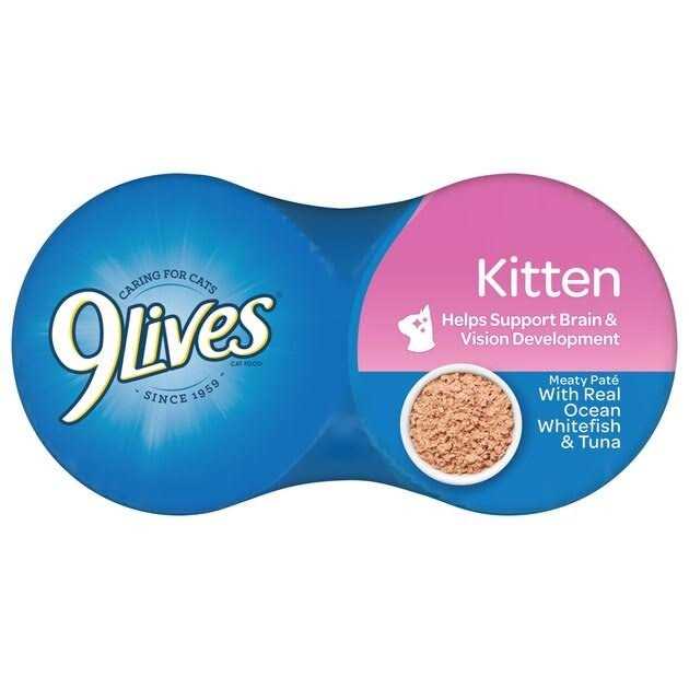 Wet Kitten Food Meaty Pat with Real Ocean Whitefish & Tuna V8976