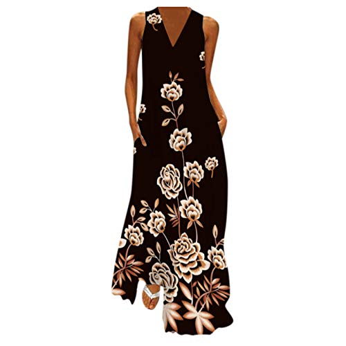 Fashion Casual Beach Loose Dress Floral Women's Dress Spring Dresses Casual Women Summer Outfits Plus Size Dresses