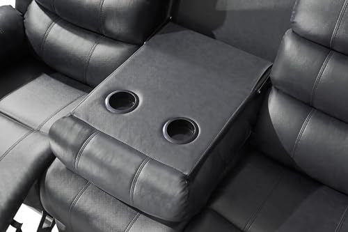 Brown Recliner Sectional Sofa I67754