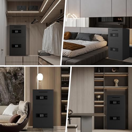 Fireproof Drop Safe with Digital Keypad and Front Load Drop Slot I2891