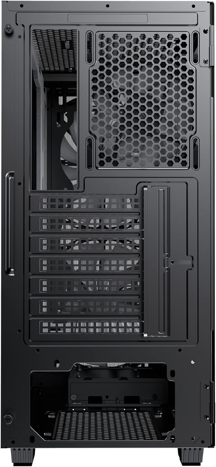 Mid-Tower ATX ARGB PC Gaming Case with Tempered Glass Side Panel T3324
