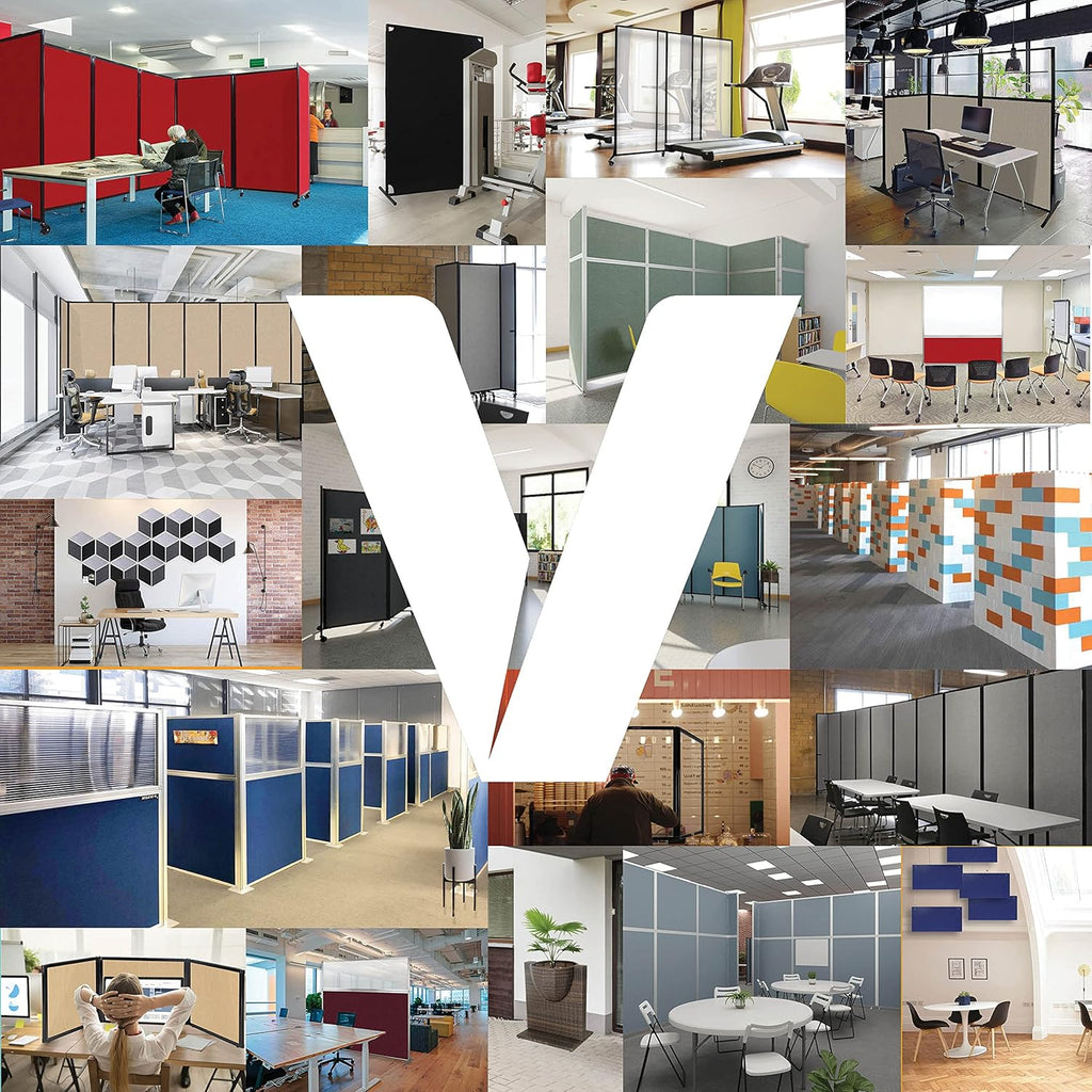 Sound Dampening Cubicle Partition Walls for Desks F6932