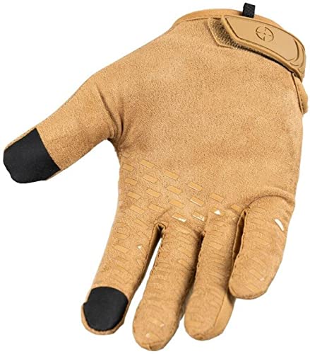 Men's Lightweight Tactical Work Gloves, Touchscreen Compatible E265391